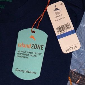 Tommy Bahama Shirts - Tommy Bahama Tropicool T-shirt XL. Bering Blue NWT Tommy Bahama Shirts - Tommy Bahama Tropicool T-shirt XL. Bering Blue NWT